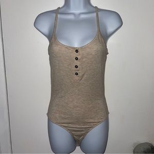 Light Beige/Cream Body Suit